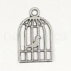 Tibetan Style Alloy Pendants TIBEP-22647-AS-RS-2