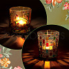 AHADERMAKER 2Pcs 2 Styles Glass Crystal Cup AJEW-GA0007-39-4