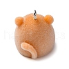 Flocky Animal Resin Pendants FIND-S001-05I-2