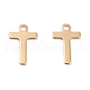 201 Stainless Steel Charms STAS-C021-06G-T-1