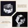 Acrylic Finger Ring Display Holders RDIS-WH0020-02A-01-4