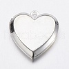 Brass Locket Pendants X-KK-N0116-014S-2