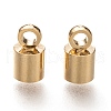 Brass Cord Ends KK-H759-41B-G-1