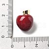 Brass Enamel Pendants KK-L288-49A-3