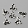 Tibetan Style Alloy Charms FIND-CJC0006-29AS-2