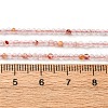 Natural Ferruginous Quartz Beads Strands G-B142-A01-2mm-5