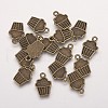 Tibetan Style Alloy Drink Charms TIBEP-A100748-AB-LF-2