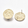 Iron Stud Earring Findings X-IFIN-T010-10-2