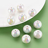 Opaque Acrylic Beads X-MACR-S370-18mm-01-8