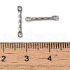 Non-Tarnish 304 Stainless Steel Connector Charms STAS-Q323-02C-P-3