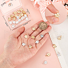 Beebeecraft 40Pcs 2 Colors Rack Plating Alloy Charms FIND-BBC0003-40-3