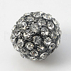 Alloy Rhinestone Beads RB-A034-10mm-B-2