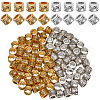 SOFPLATE 100Pcs 2 Colors Tibetan Style European Beads TIBEB-SP0001-01-1