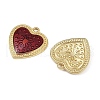 304 Stainless Steel Enamel Pendants STAS-L290-11B-G-2