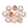 Handmade Resin Indonesia Round Beads IPDL-P005-02KCG-M-1