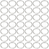 SOFPLATE 500Pcs 304 Stainless Steel Split Rings STAS-SP0001-66C-1