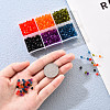 Transparent Acrylic Beads TACR-YW0001-4MM-04-6