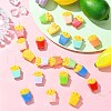 Simulated French Fries Perforated Resin Beads FIND-CJC0010-101-5