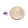 Natural Chip Dyed Shell Charms PALLOY-JF01338-01-2