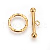 304 Stainless Steel Toggle Clasps STAS-I100-02G-2