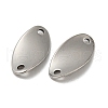 Non-Tarnish 304 Stainless Steel Connector Charms STAS-L022-231P-2