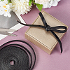 Flat Imitation Leather Cords LC-WH0008-06A-4