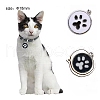 WEWAYSMILE Dog Keychain Car Keychain Pet Pendant Key-Ring Lovely Dog Key-ring Portable Metal Keychain Gift for Pet Lover Birthday Puppy Theme Party Supplies (Dalmatians) JX807A-3