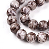 Baking Painted Glass Beads Strands X1-DGLA-N003-10mm-A05-4
