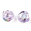 Transparent Acrylic Beads TACR-P004-01-2