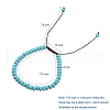Braided Bead Bracelets BJEW-JB04913-6