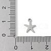 304 Stainless Steel Pendants STAS-E501-06P-3