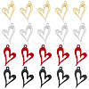 SUPERFINDINGS 32Pcs 4 Colors Alloy Penants FIND-FH0008-23-1