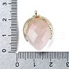Natural Gemstone Pendants G-U019-01G-4