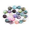 3/0 Baking Paint Glass Beads GLAA-G118-02-1