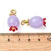 Handmade Lampwork Pendants LAMP-Z012-01G-03-3