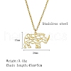 Stainless Steel Pendant Necklaces ED4076-1-3