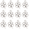 SUNNYCLUE 150Pcs Tibetan Style Alloy Pendants FIND-SC0007-47-1