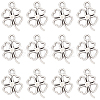 SUNNYCLUE 150Pcs Tibetan Style Alloy Pendants FIND-SC0007-47-1