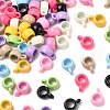 60Pcs 10 Colors Alloy Tube Bails FIND-CJ0003-37-9