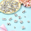 45Pcs 15 Styles Tibetan Style Alloy Beads FIND-YW0006-27-6