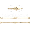 Clear Cubic Zirconia Star Link Chains CHC-SZ0001-60-2