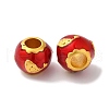 Long-Lasting Plated Brass Beads KK-K381-12MG-1