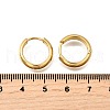 304 Stainless Steel Hoop Earrings EJEW-Z123-01B-G-5