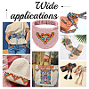Ethnic Style Embroidery Polyester Ribbons OCOR-WH0060-48B-6
