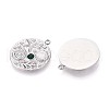 304 Stainless Steel Pendants STAS-N109-204P-2