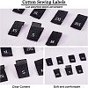  350Pcs 7 Sizes XS~3XL Clothing Size Labels FIND-NB0001-41-3