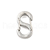 304 Stainless Steel S Shaped Carabiner STAS-P358-01A-P-1