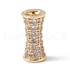 Eco-Friendly Rack Plating Brass Micro Pave Cubic Zirconia Beads KK-F835-26A-G-1