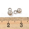 201 Stainless Steel Charms STAS-O004-09B-P-3