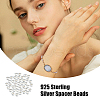 DICOSMETIC 40Pcs 925 Sterling Silver Spacer Beads STER-DC0001-29-7